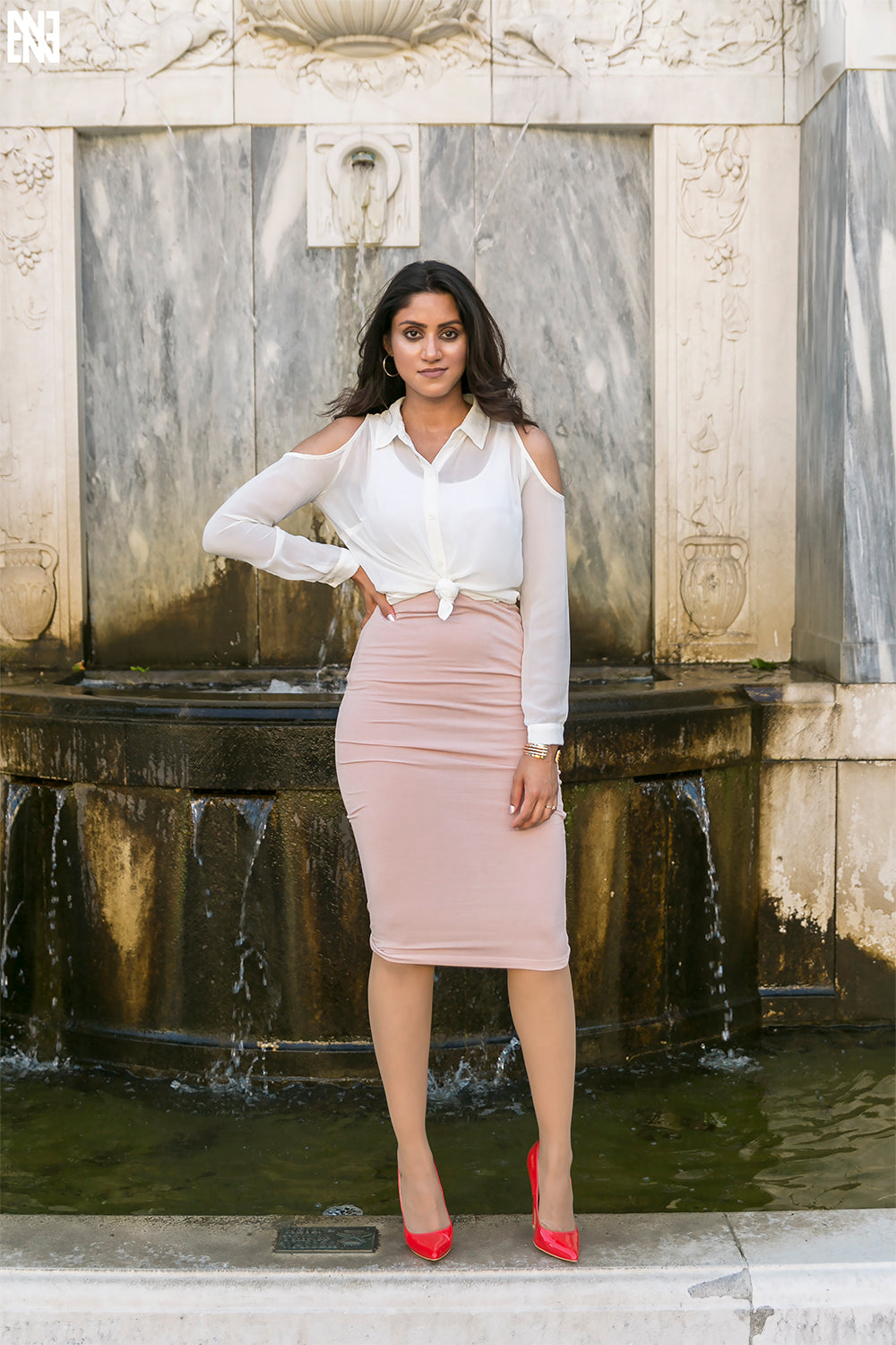 Taking pictures in the shade