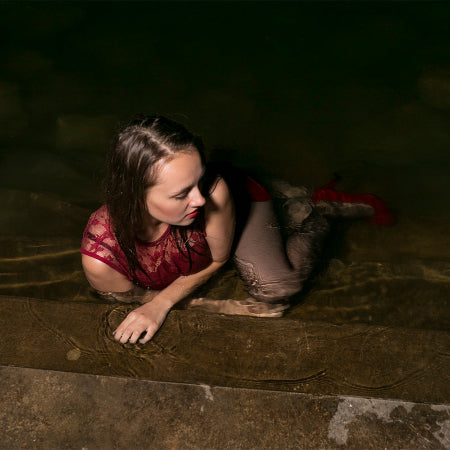 Night session in Danube