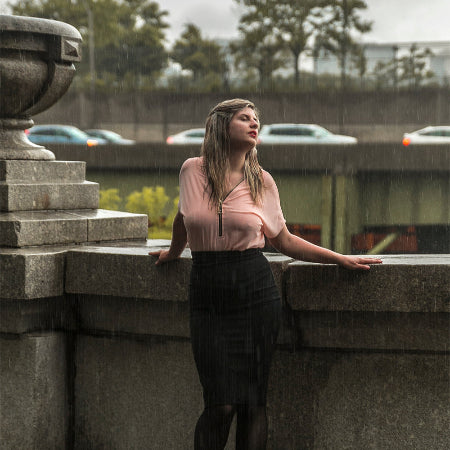 Rainy day in New York